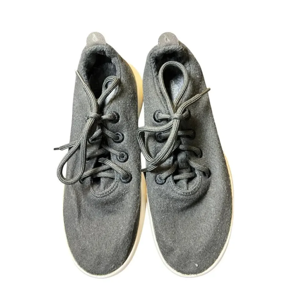 Allbirds Women's Green Merino Wool Running Sneakers Lace Up W10